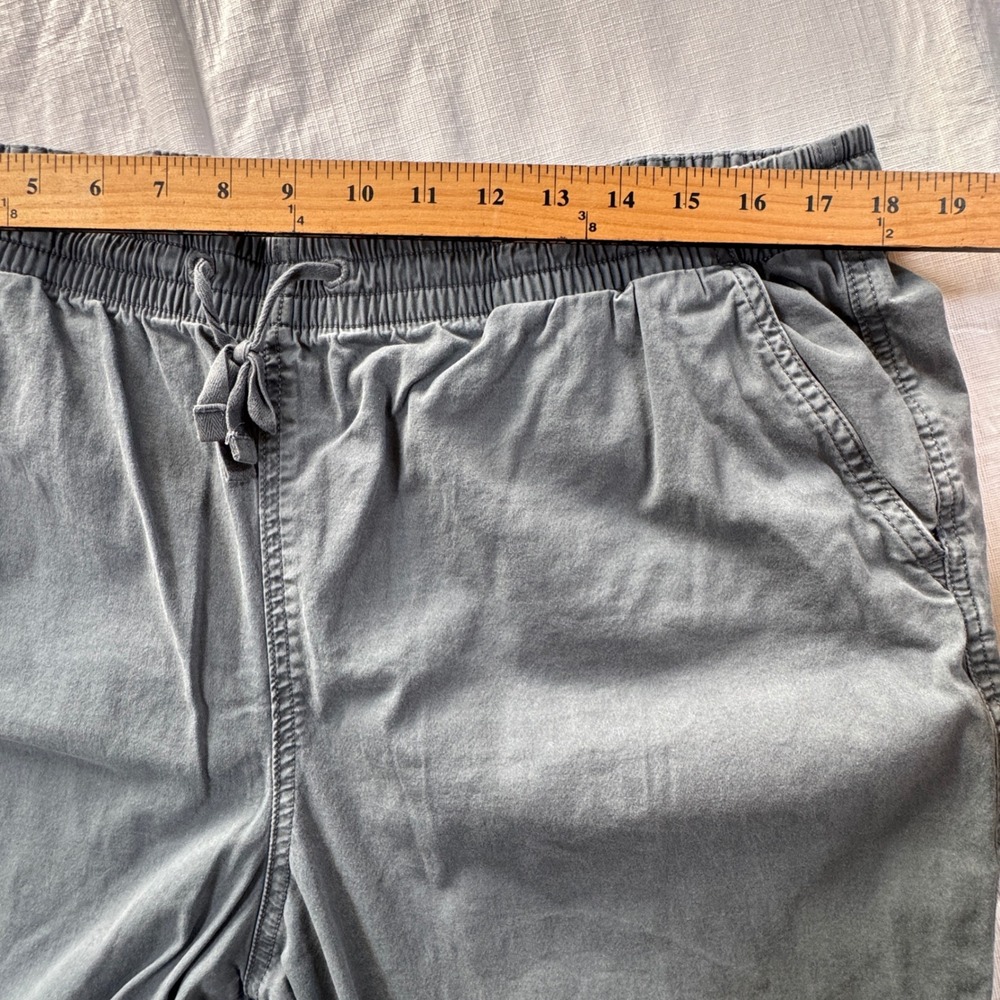 LL Bean Favorite Fit Elastic Waist Pants Gray Womens 18W - Picture 6 of 11